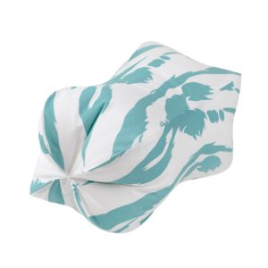 D. Porthault King Set of Sheets in Tigre Turquoise