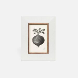 Pigeon and Poodle Dorchester Picture Frame Sand Faux Shagreen 8"L x 10"H