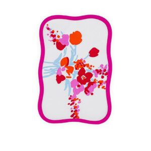 "Demoiselle" Cocktail Napkin with Scalloped Edge