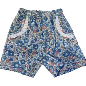 Baroni Betsy Tana Lawn Blue Girls Shorts