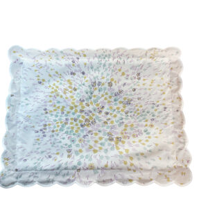 D. Porthault Boudoir in Bouquet Eclaté in Celadon and Yellow