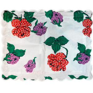 D. Porthault Boudoir Sham in Rose à Pois