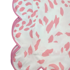 D. Porthault Queen Set of Sheets in Alizée Pink