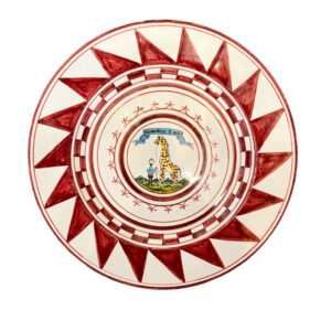 F.lli Mari Palio "Giraffa" Dinner Plate