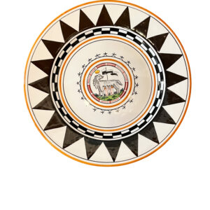 F.lli Mari Palio "Lupa" Dinner Plate