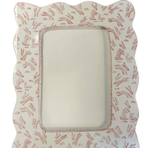 Catherine Kulesh Exact Picture Frame with Pink Bunnies