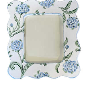 Catherine Kulesh Large Picture Frame with Blue Hydrangea