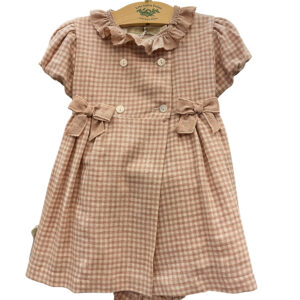 La Stupenderia Abito Vichy Rosa Dress