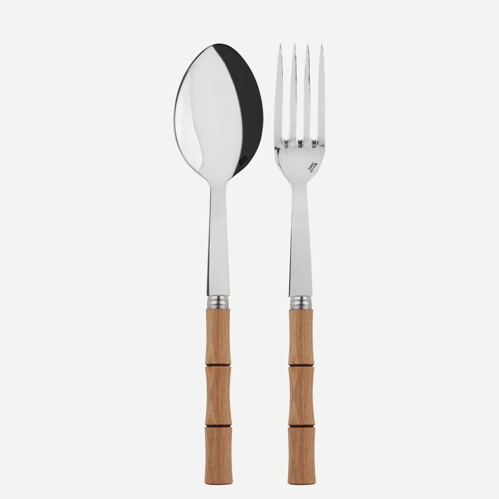 Sabre Bamboo Serving Set - Light Press Wood