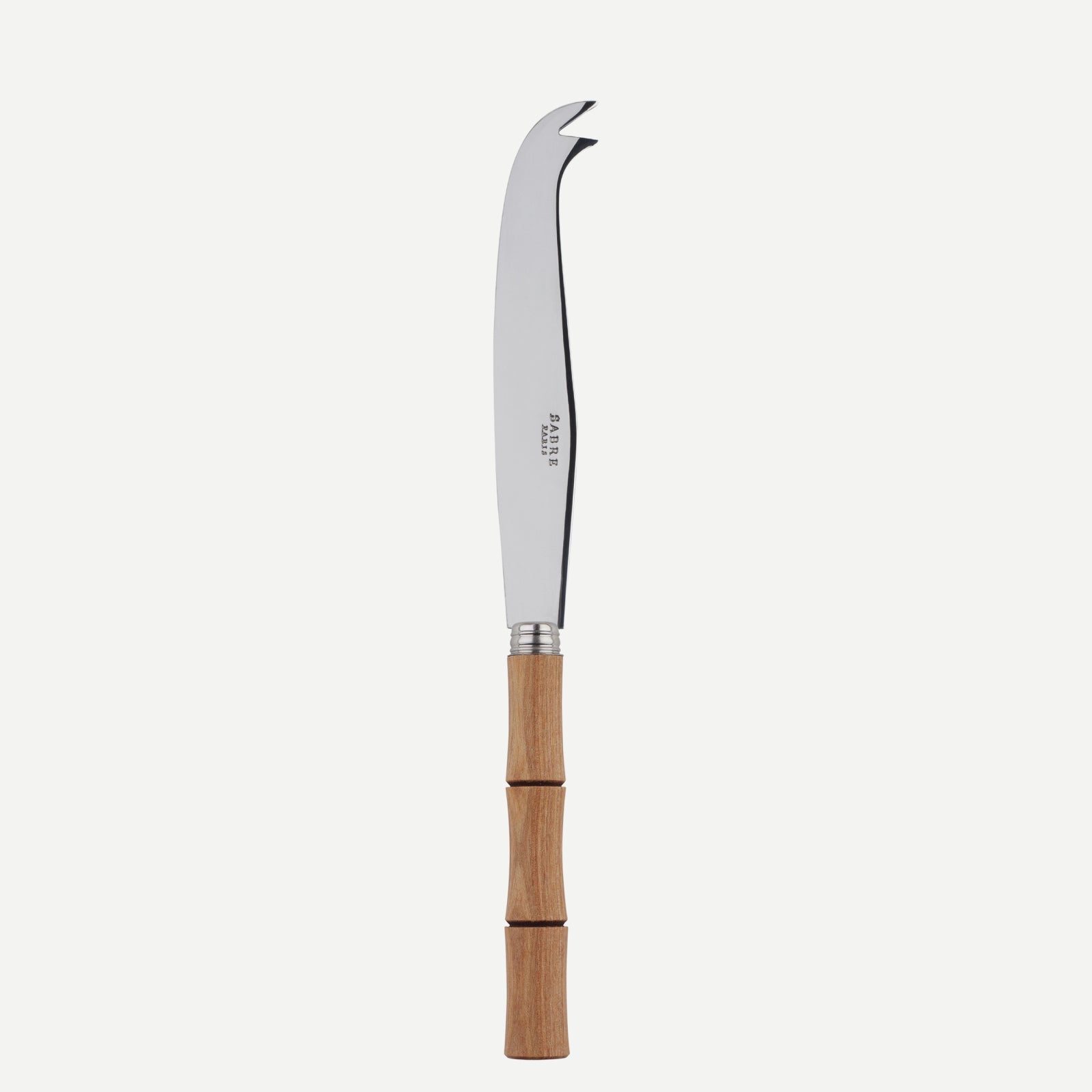 Sabre Bamboo Large Cheese Knife - Light Press Wood