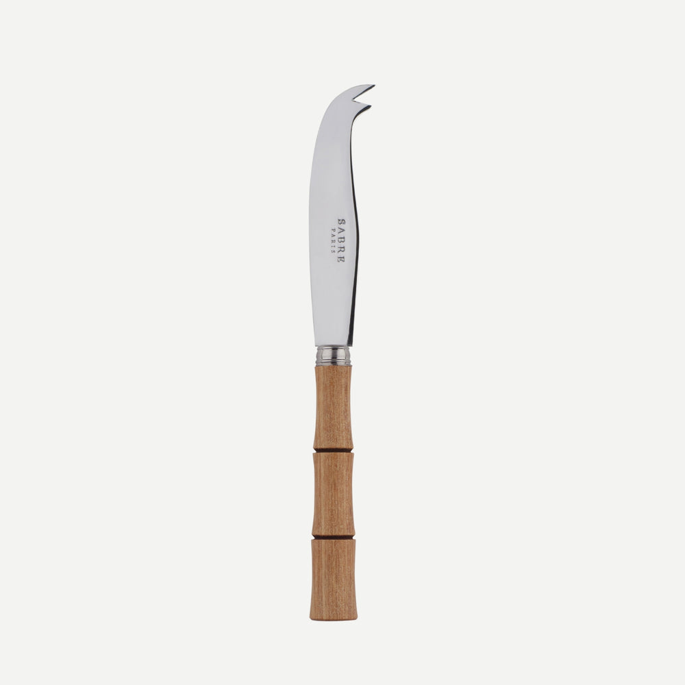 Sabre Bamboo Small Cheese Knife - Light Press Wood