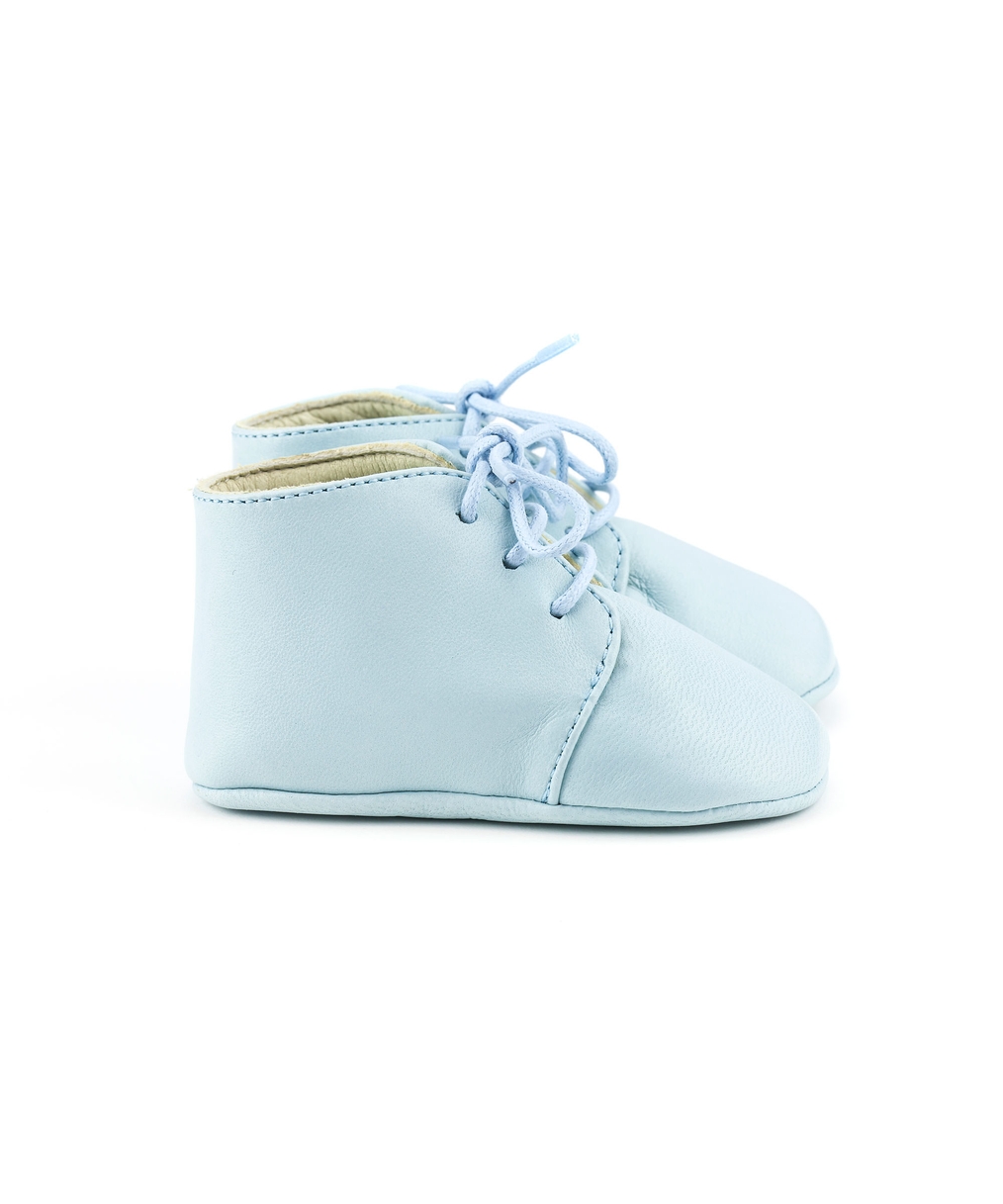 Calisson Little Royals Leather Booties - Gaby - Blue
