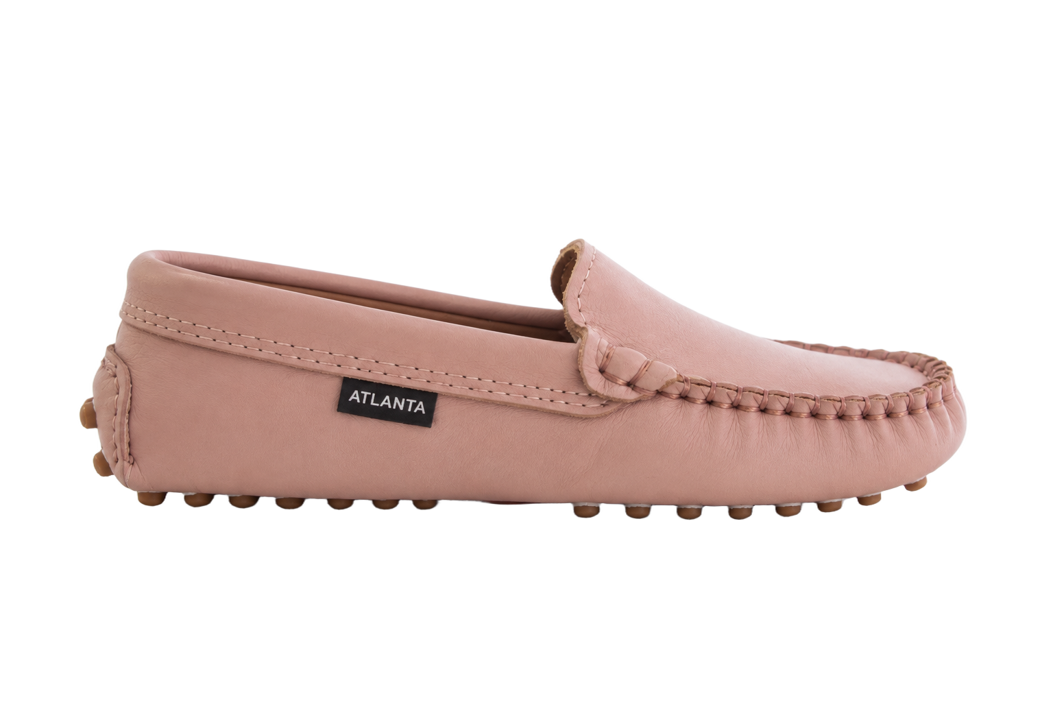 Atlanta-Mocassin-Pink-Leather-Driver