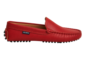 Atlanta Mocassin Red Leather Driver
