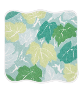 D. Porthault " Feu d'Erable" Green Washcloth