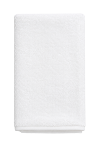 D. Porthault "Solid White with Straigt Edges" Hand Towel
