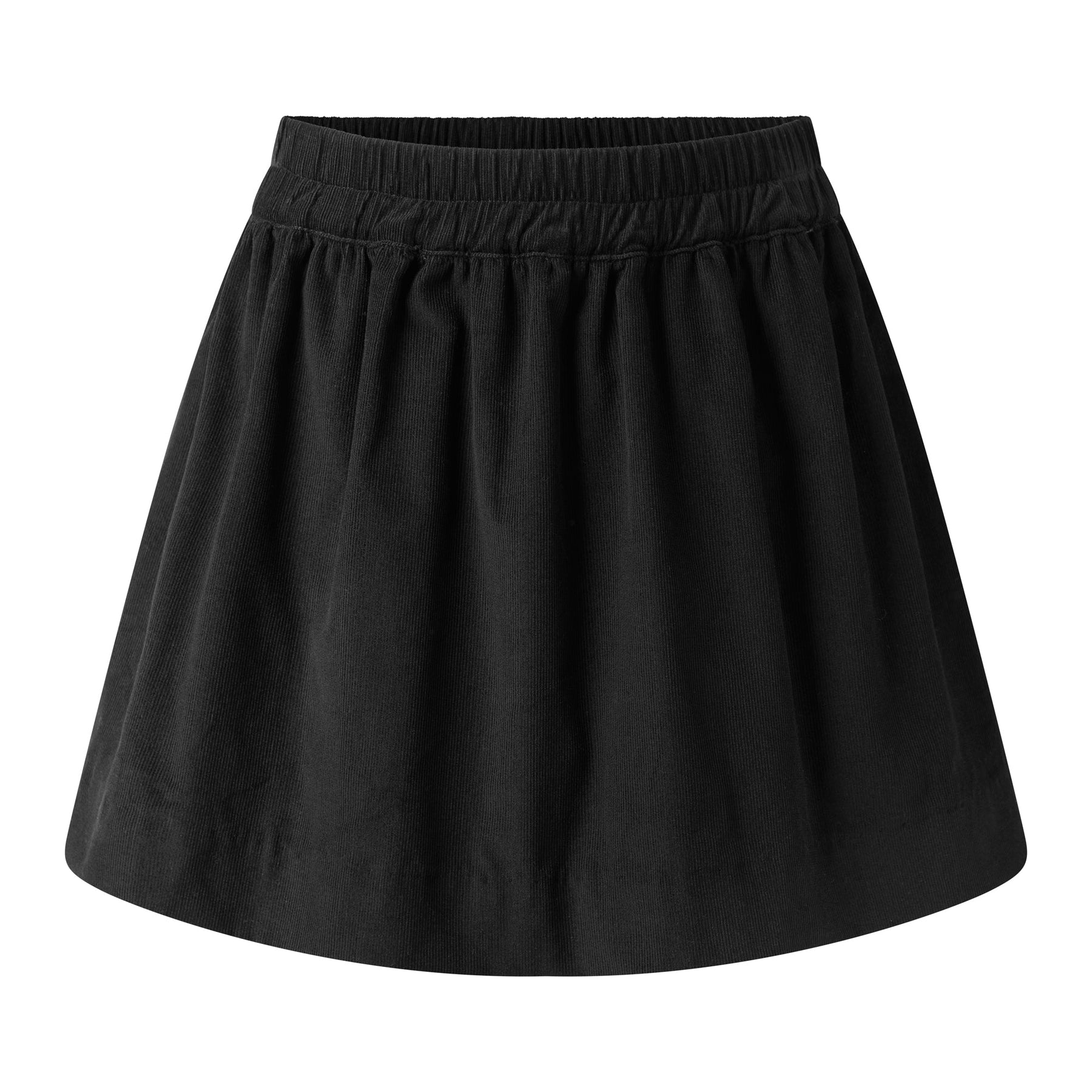 Rachel Riley Black Babycord Pull-on Skirt