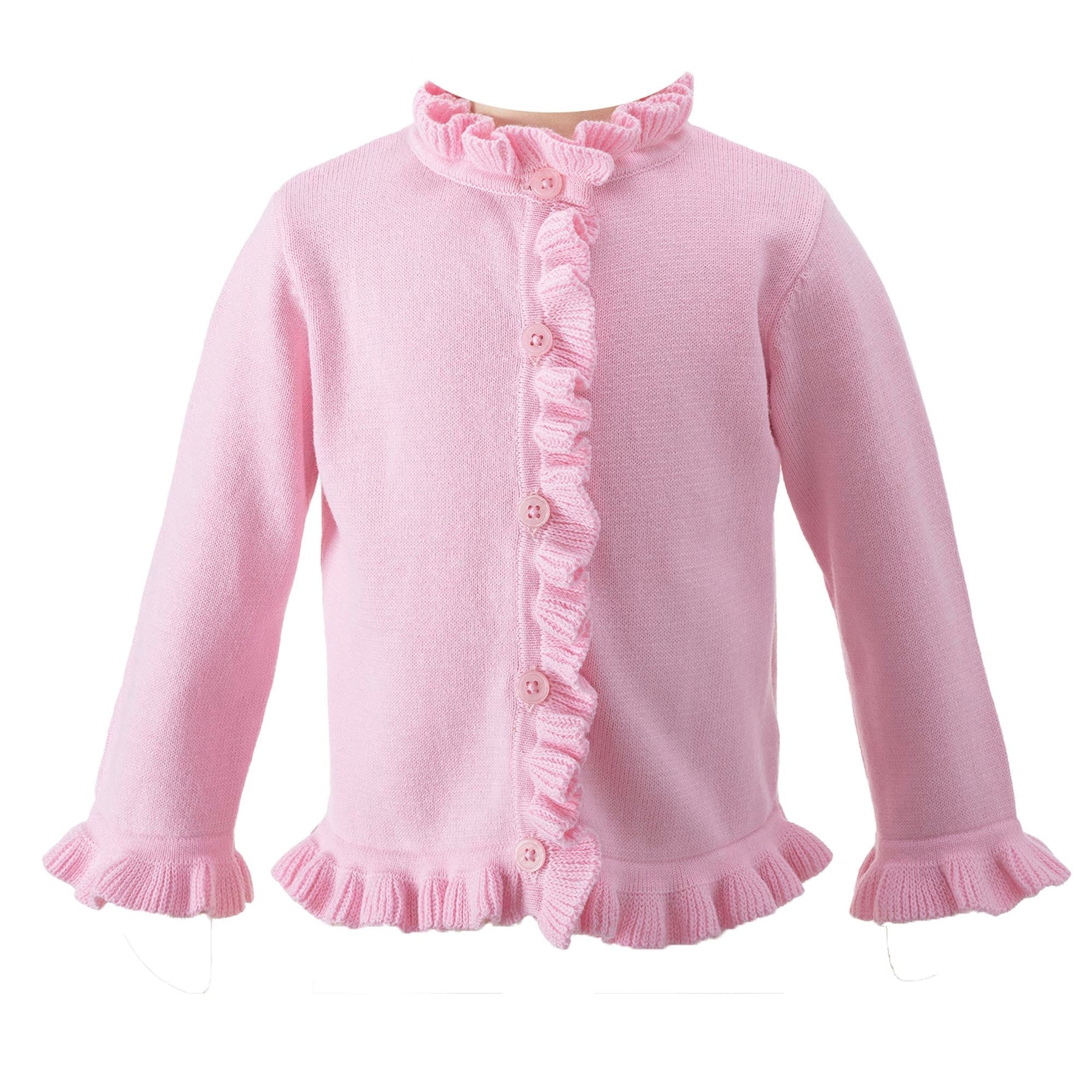 Rachel Riley Frill Cardigan - Pink