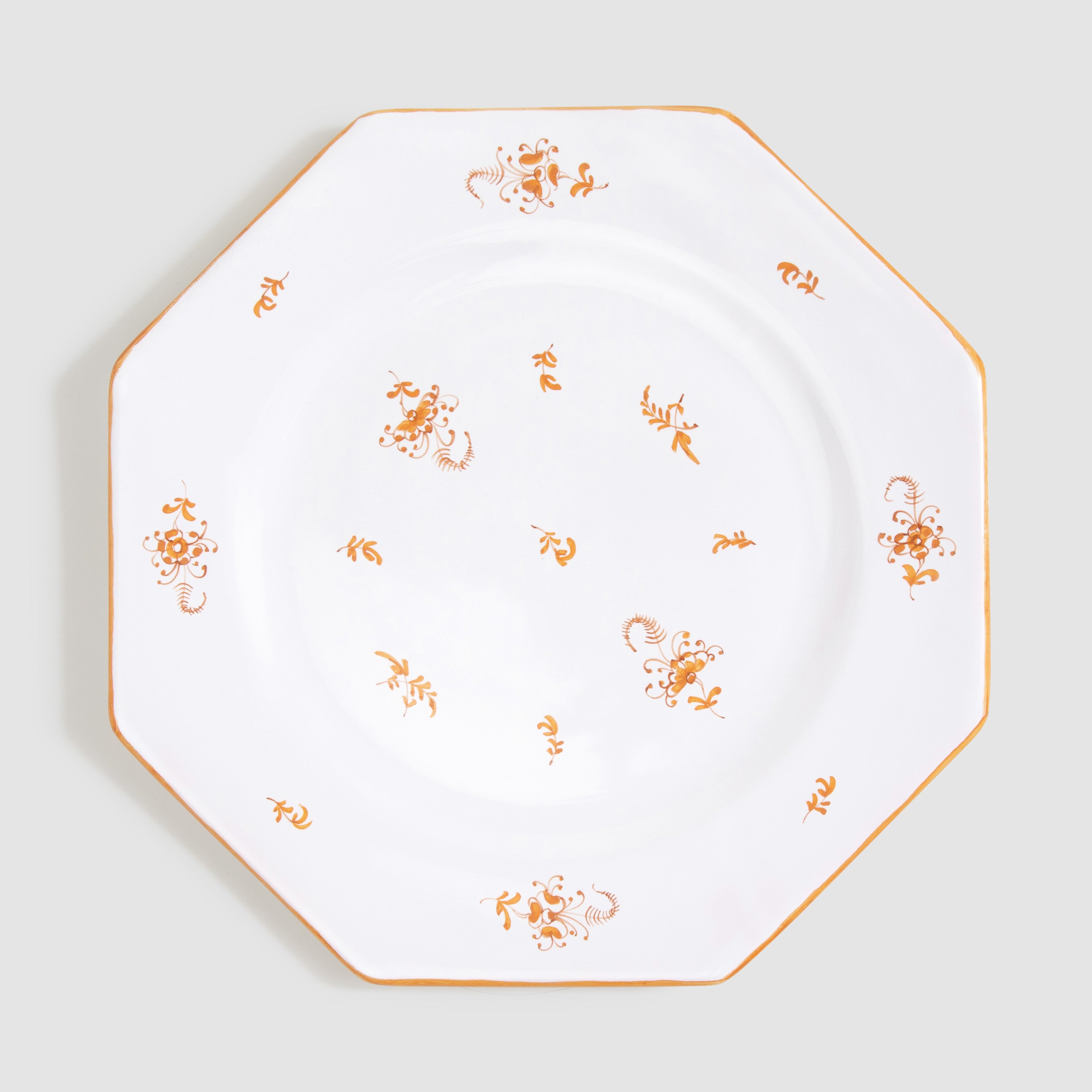 Zoë de Givenchy Brindille Salad/Starter Plate – Ochre Brûlée