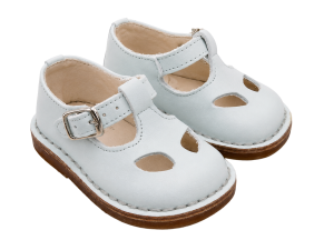 PèPè Leather T-Strap Shoe – Celeste