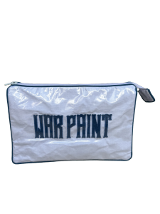 Walker Valentine Large Helen Cosmetic Case Pale Blue/Medterranean Blue WAR PAINT