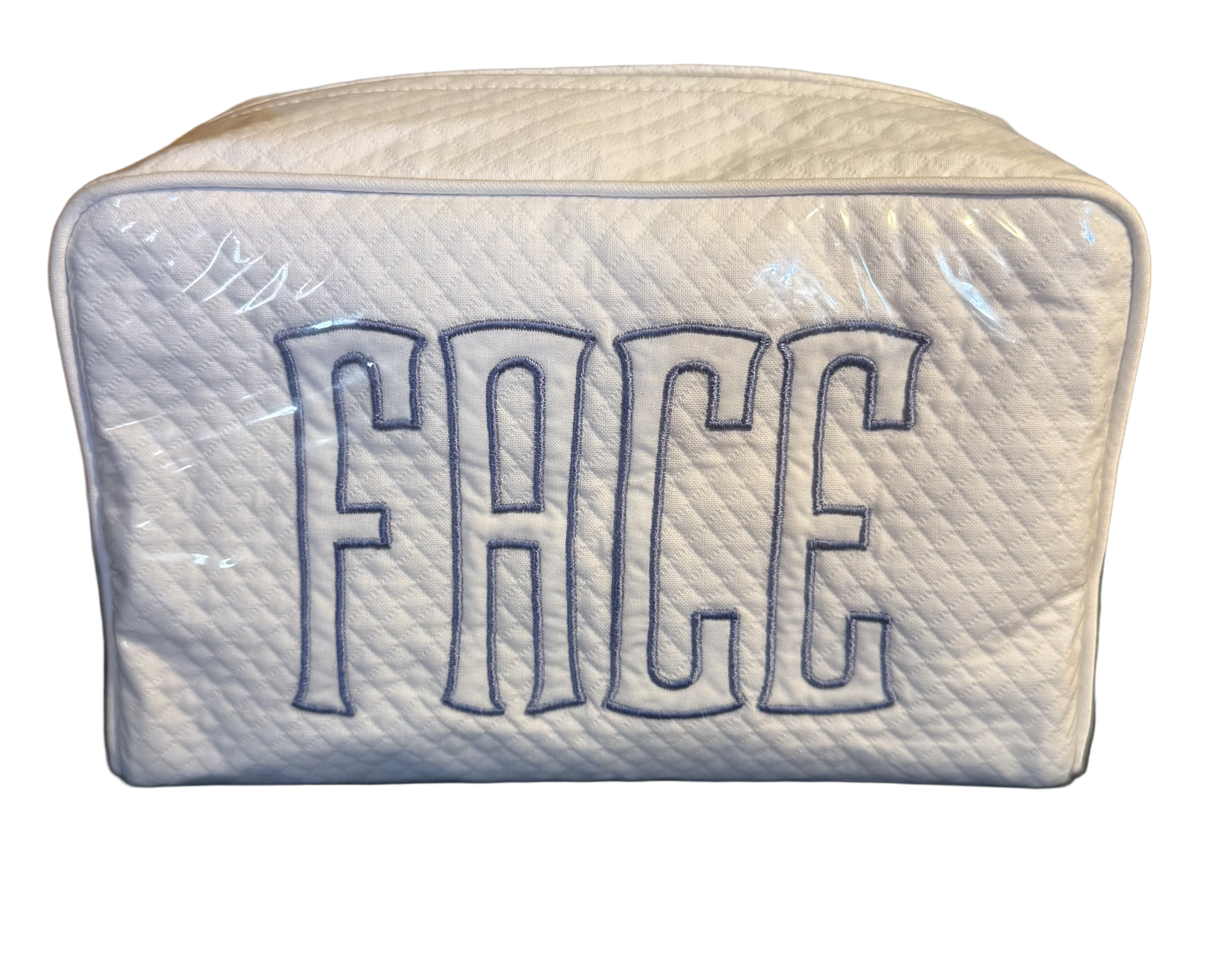 Walker-Valentine-Large-Milan-Case-White-Matelasse_Blue-FACE