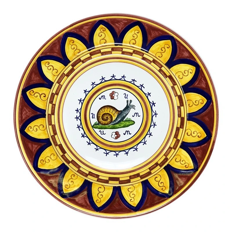 F.lli Mari Palio "Chiocciola" Dessert Plate