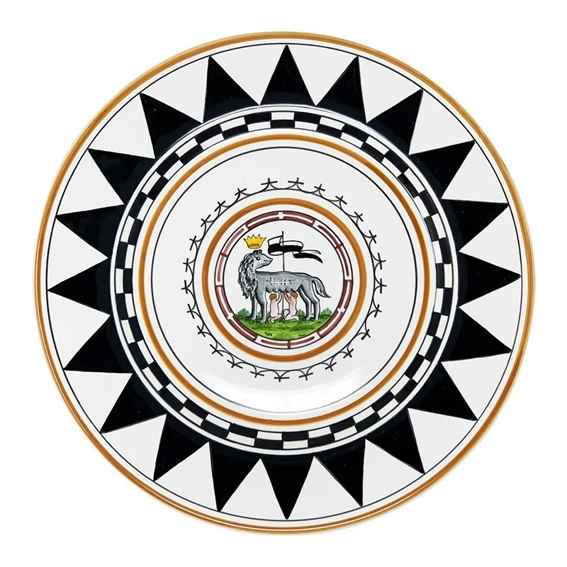 F.lli Mari Palio "Lupo" Soup Plate