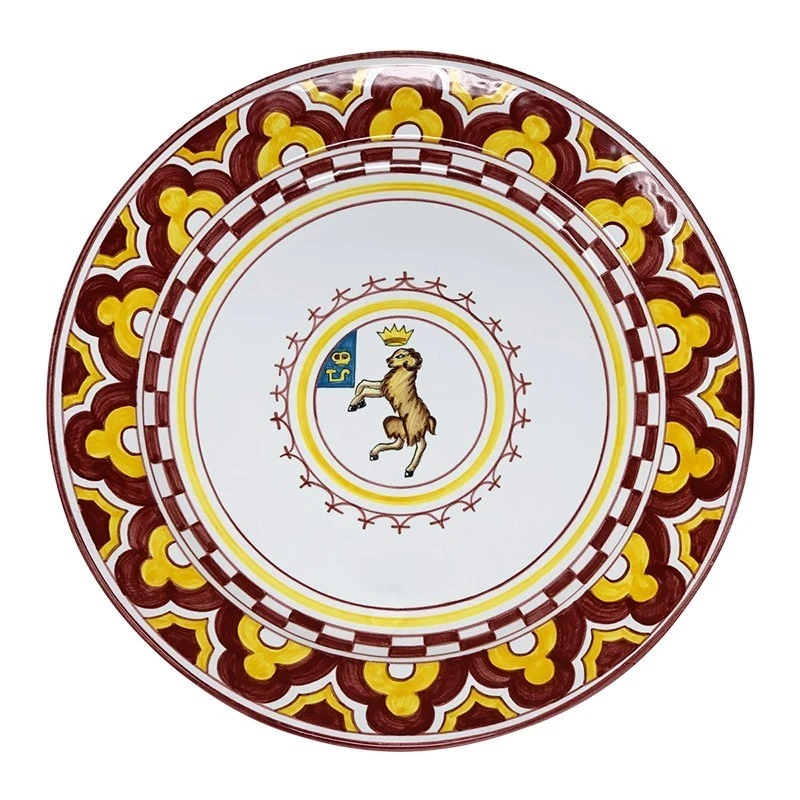 F.lli Mari Palio "Montone" Soup Plate